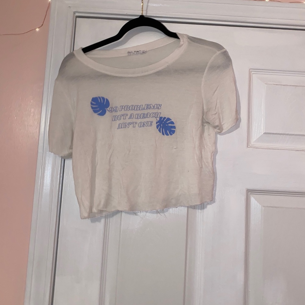 Cropped t shirt